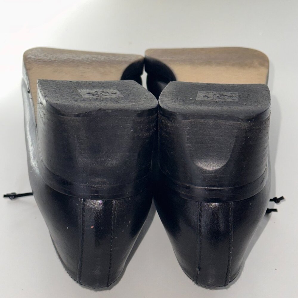 Donald J Pliner Shoes Womens 8.5 M Black Heels Booties Leather Boots Zip - Picture 3 of 4